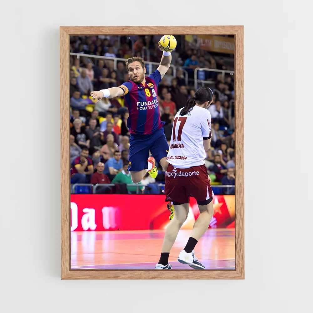 Poster Volée de Maître – affiche Handball (vue 4)